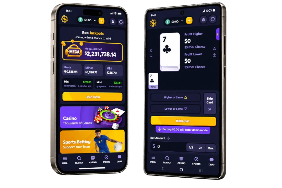 Roobet Mobile App