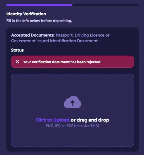 Roobet Verification